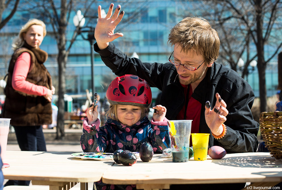Пасха в Москве