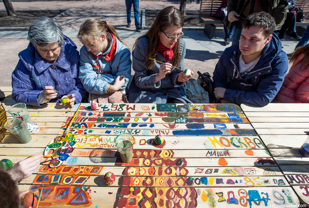 Пасха в Москве