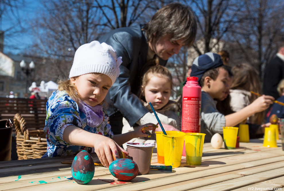 Пасха в Москве