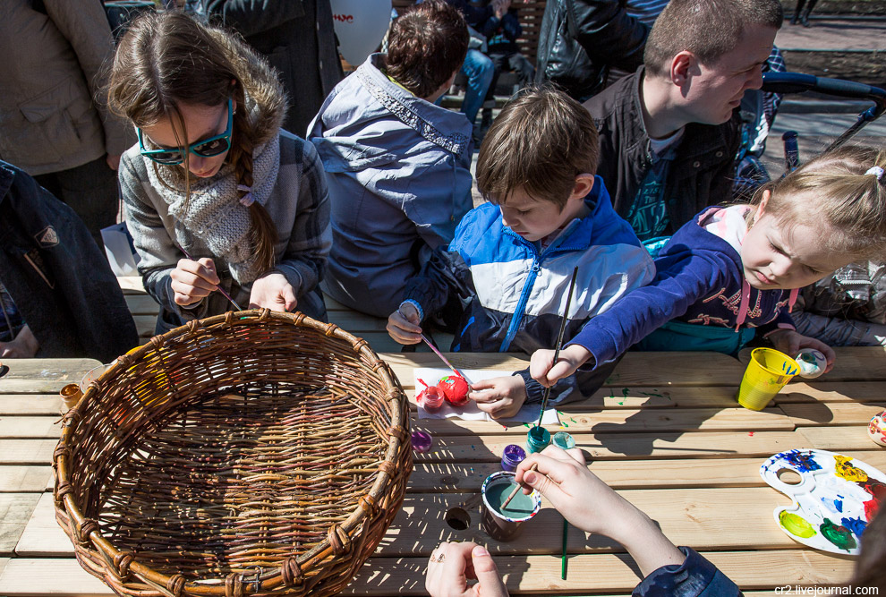 Пасха в Москве