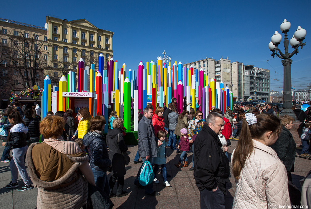 Пасха в Москве