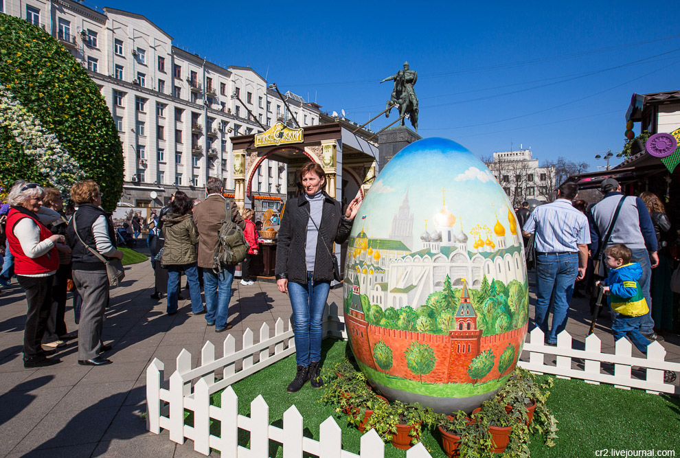 Пасха в Москве