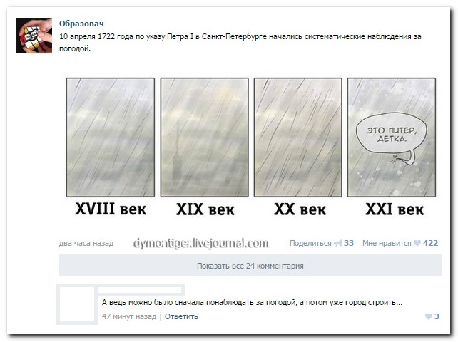 Смешные комментарии из социальных сетей