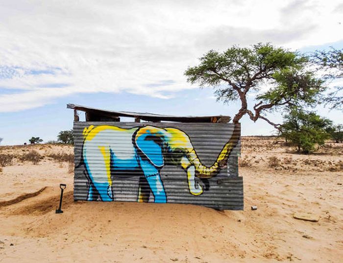 Природа в уличном искусстве