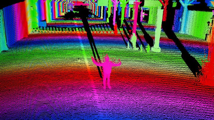 Каким «видят» окружающий мир беспилотные автомобили