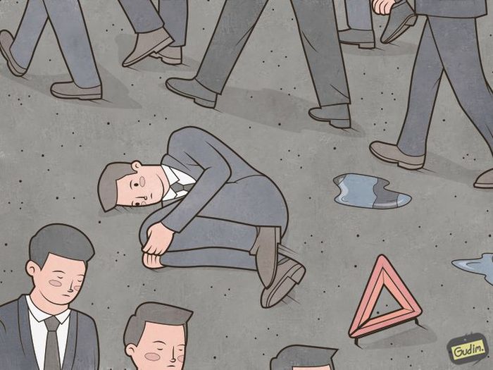 Сатирические картинки о современной жизни