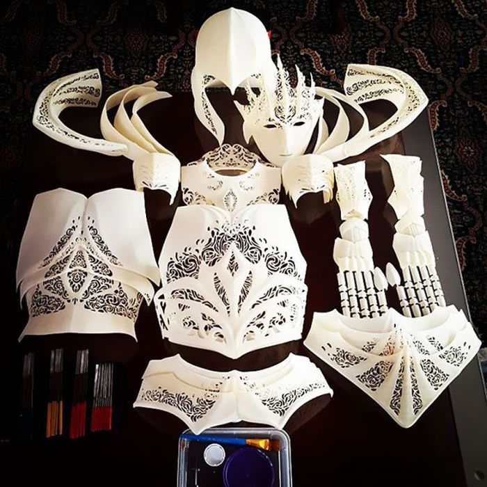 Крутые доспехи, напечатанные на 3D-принтере