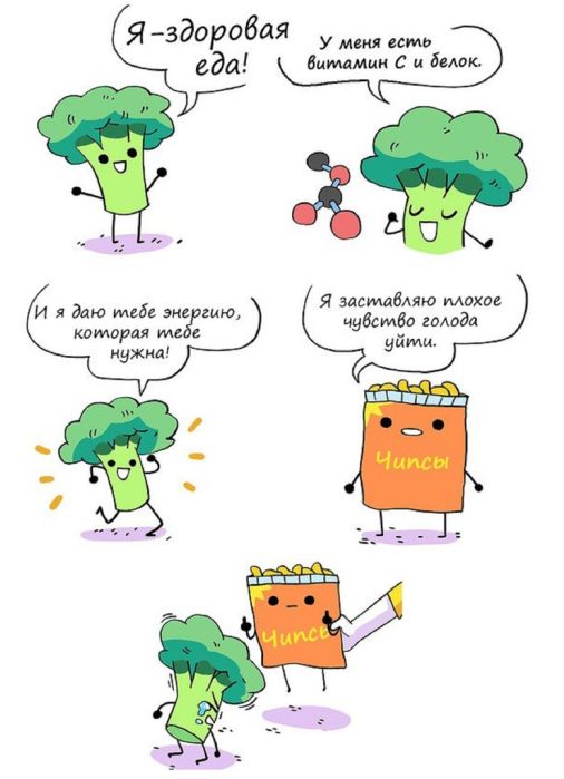 Смешные комиксы