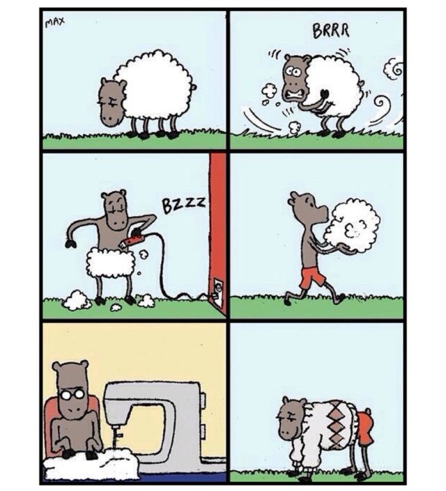 Смешные комиксы