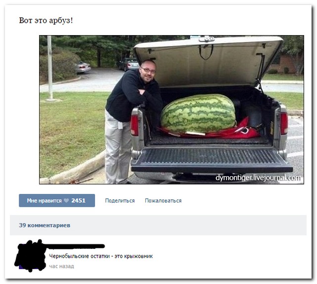 Смешные комментарии из социальных сетей