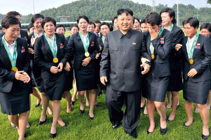 Девушки Северной Кореи