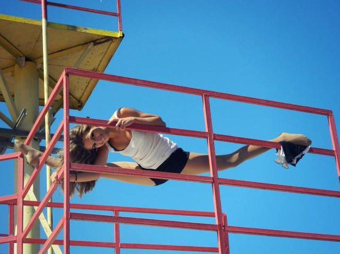 Гибкие девушки