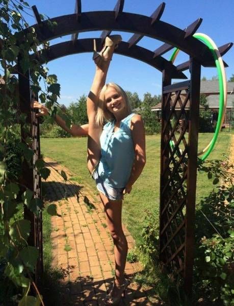 Гибкие девушки