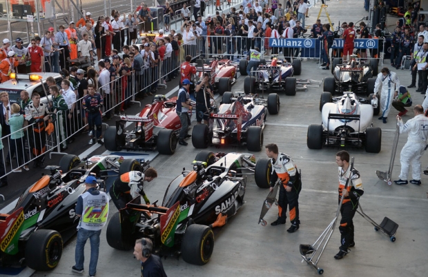 Как прошел первый российский этап «Формулы-1» (18 фото)