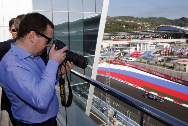 Как прошел первый российский этап «Формулы-1» (18 фото)