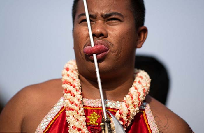 Вегетарианский фестиваль в Таиланде