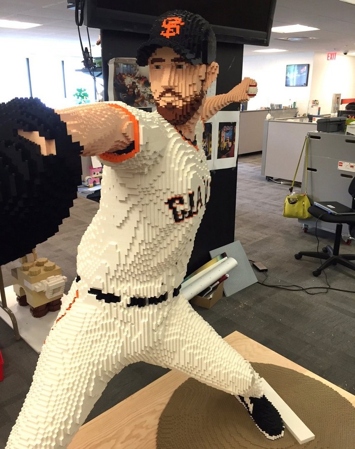 Создание скульптур из Lego Создание скульптур из Lego