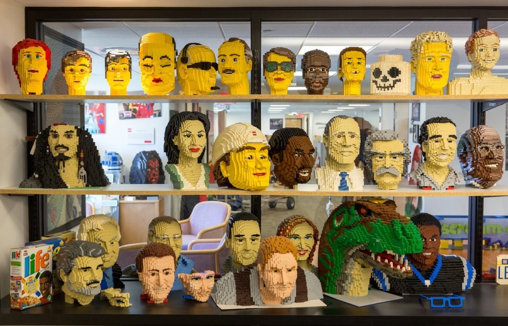 Создание скульптур из Lego Создание скульптур из Lego