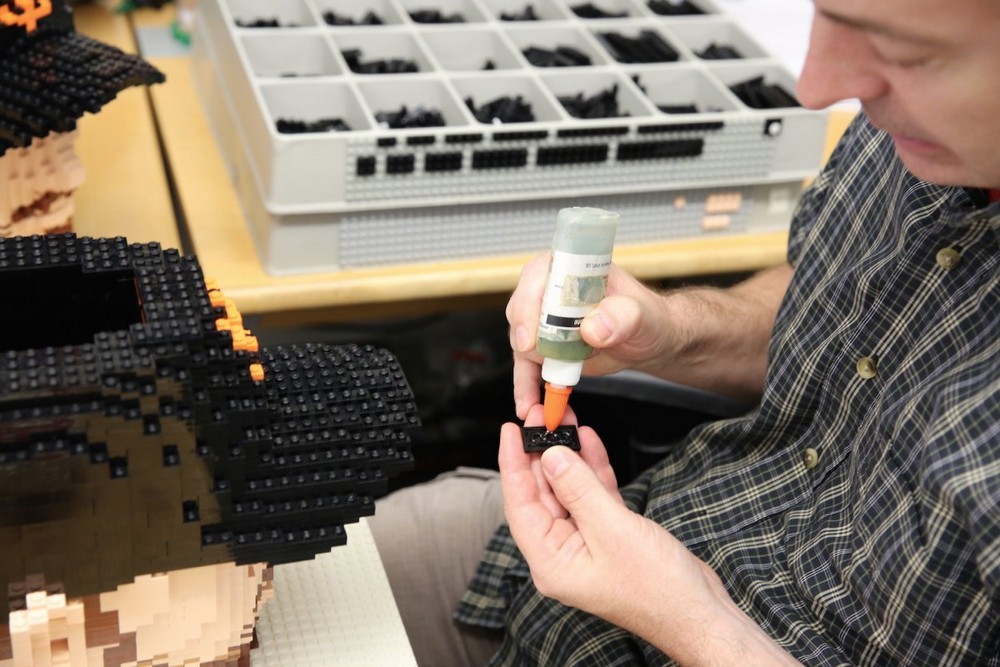 Создание скульптур из Lego Создание скульптур из Lego