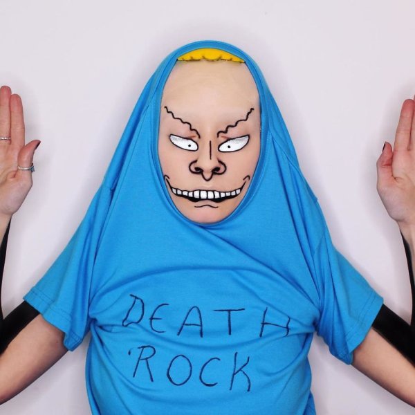 Рисунки персонажей из мультфильмов на теле