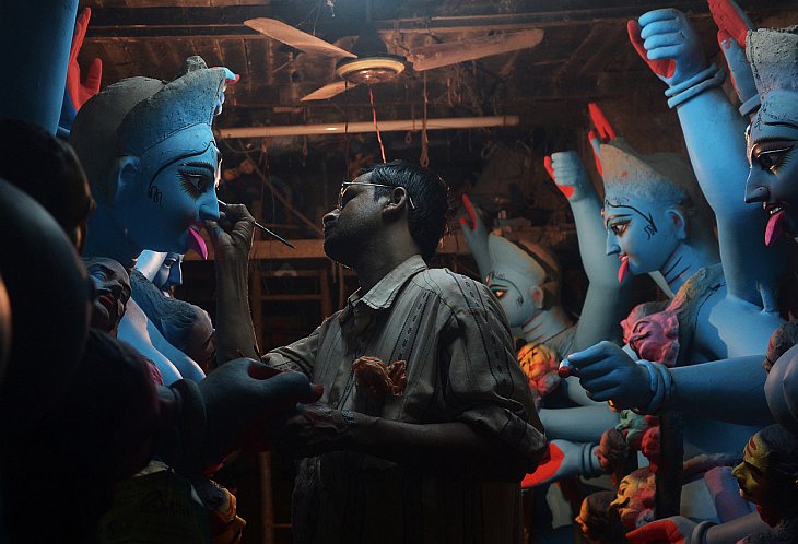 Фестиваль огней Дивали в Индии