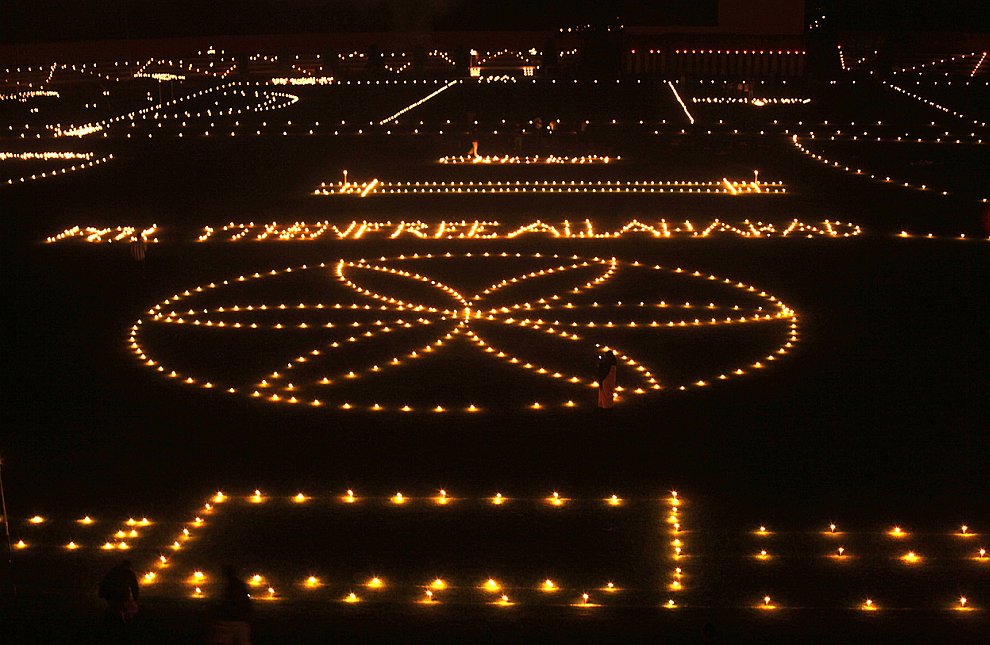 Фестиваль огней Дивали в Индии