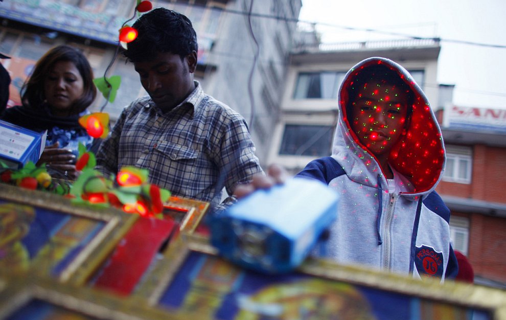 Фестиваль огней Дивали в Индии