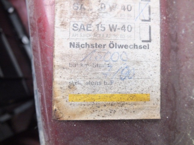 Opel Omega 1992 года с пробегом 705 км выставили на продажу