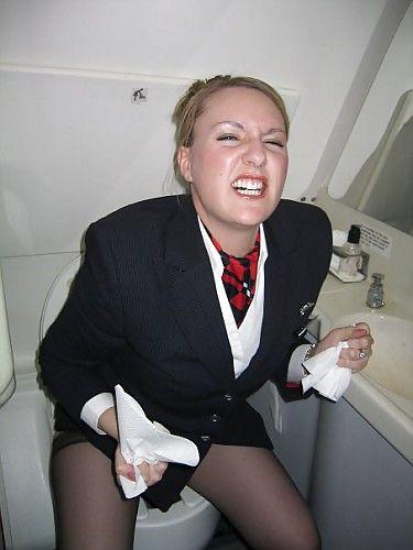 Веселые и сексуальные стюардессы