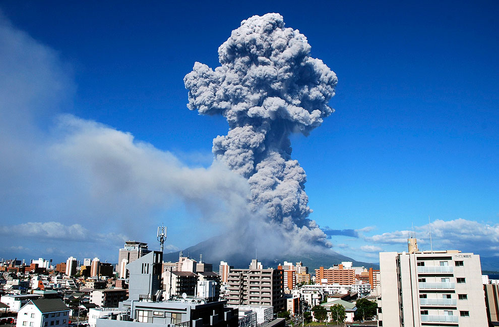 Извержения вулканов 2013