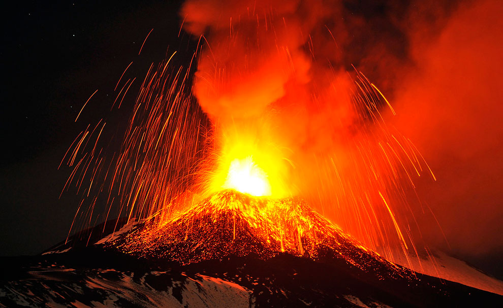 Извержения вулканов 2013
