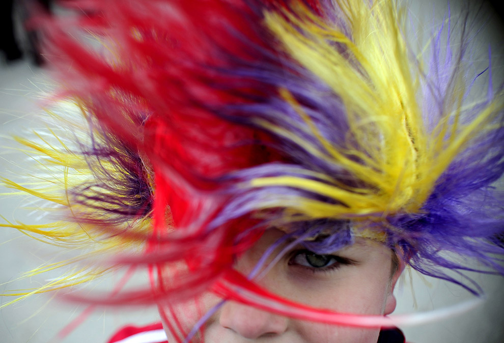 Древний карнавал в городе Вевчани