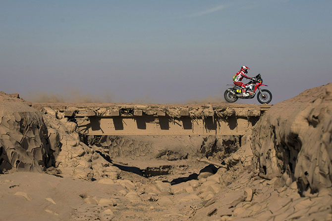 Ралли Дакар 2015: гонка в пустыне