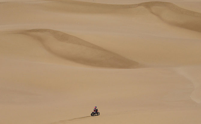 Ралли Дакар 2015: гонка в пустыне