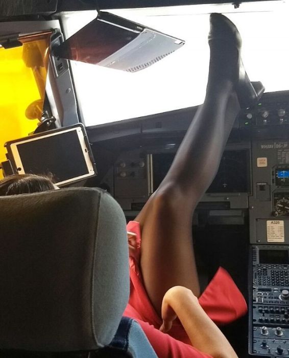 Симпатичные стюардессы