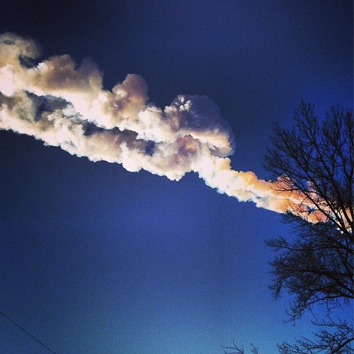 Взрыв метеорита над Челябинском