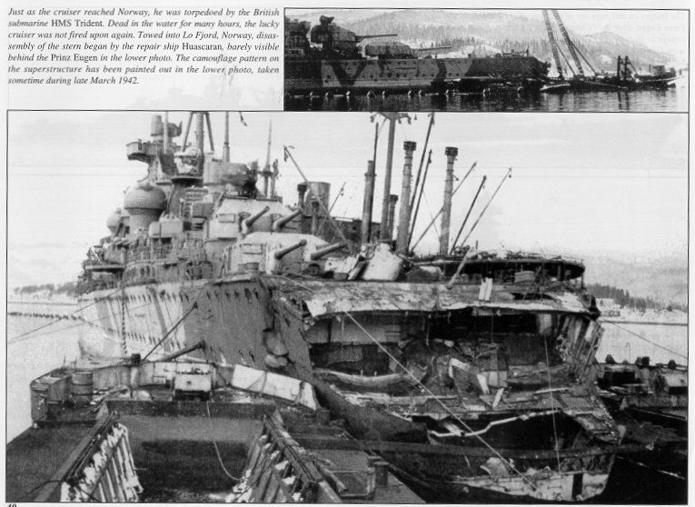 Тяжелый крейсер "Принц Ойген" (12 фото)