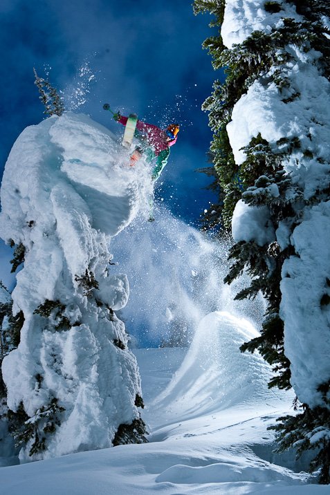 Парящие горнолыжники от Гранта Гюндерсона