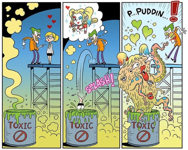 Смешные комиксы