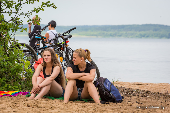 Турнир по пляжному волейболу на Минском море