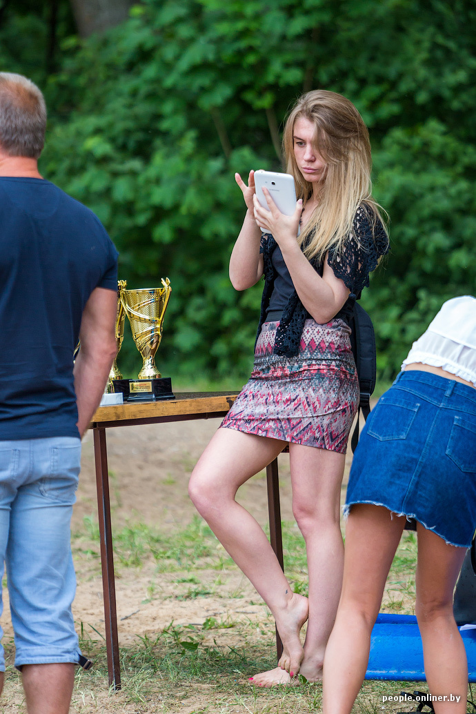 Турнир по пляжному волейболу на Минском море