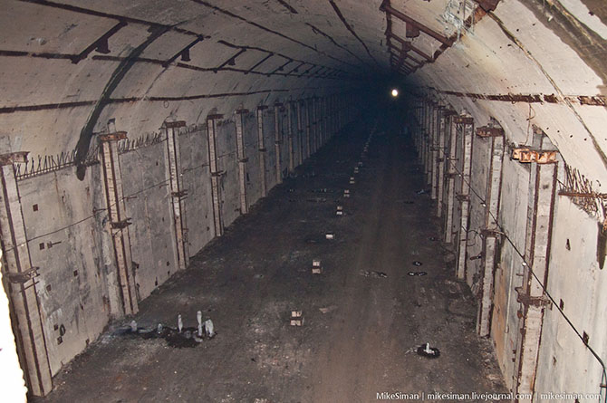 Подземная база-укрытие подводных лодок «Павловское»