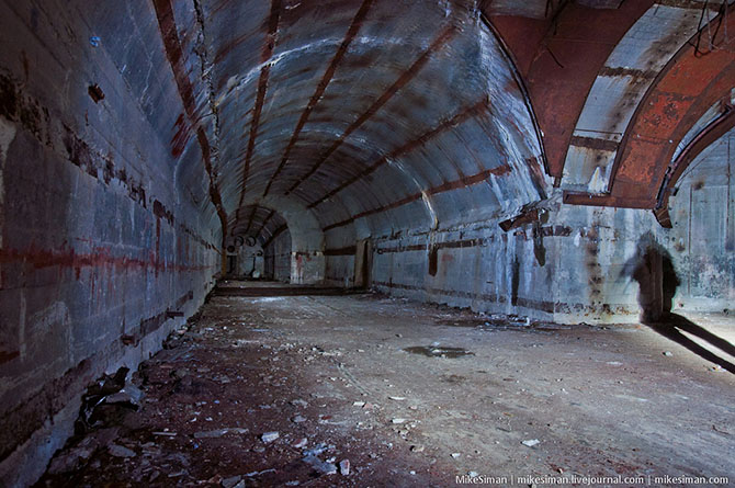 Подземная база-укрытие подводных лодок «Павловское»