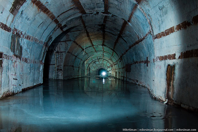 Подземная база-укрытие подводных лодок «Павловское»