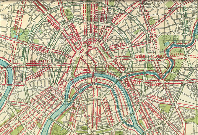 Как появились 10-полосные магистрали в центре Москвы Как появились 10-полосные магистрали в центре Москвы