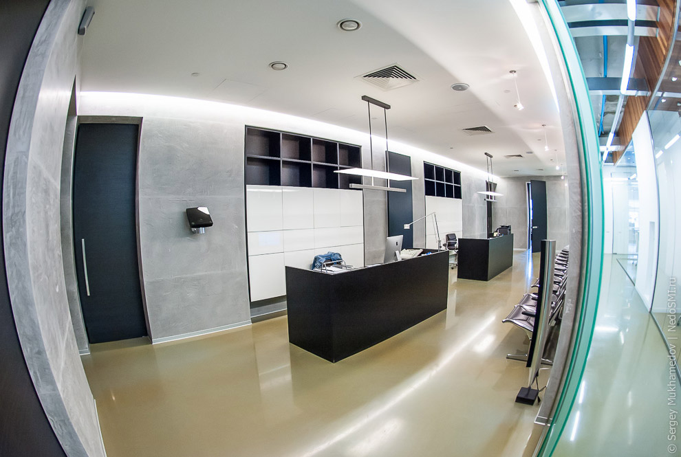 Необычный офис: За стеклом