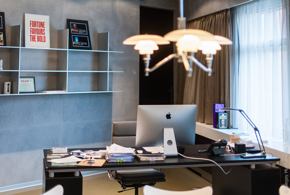 Необычный офис: За стеклом