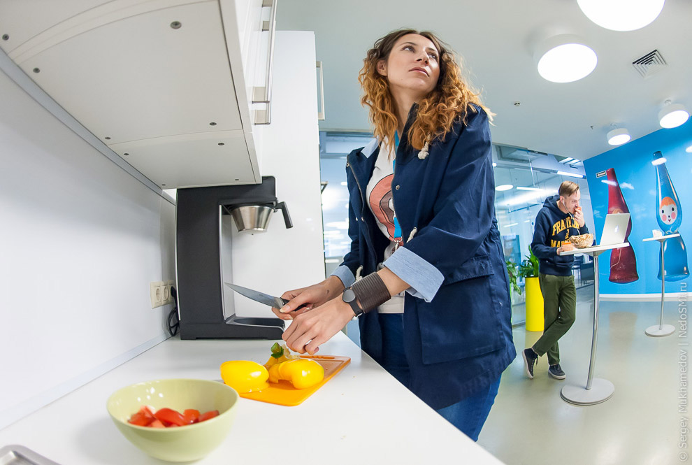 Необычный офис: За стеклом