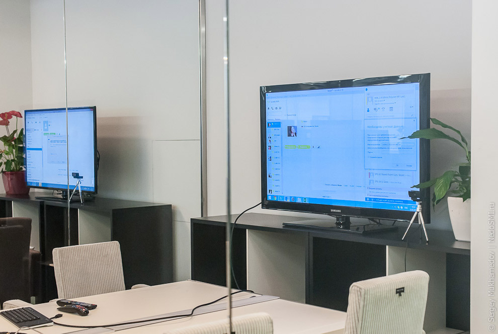 Необычный офис: За стеклом