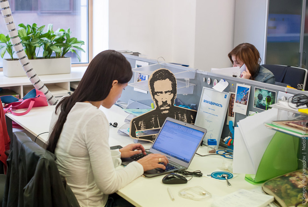 Необычный офис: За стеклом